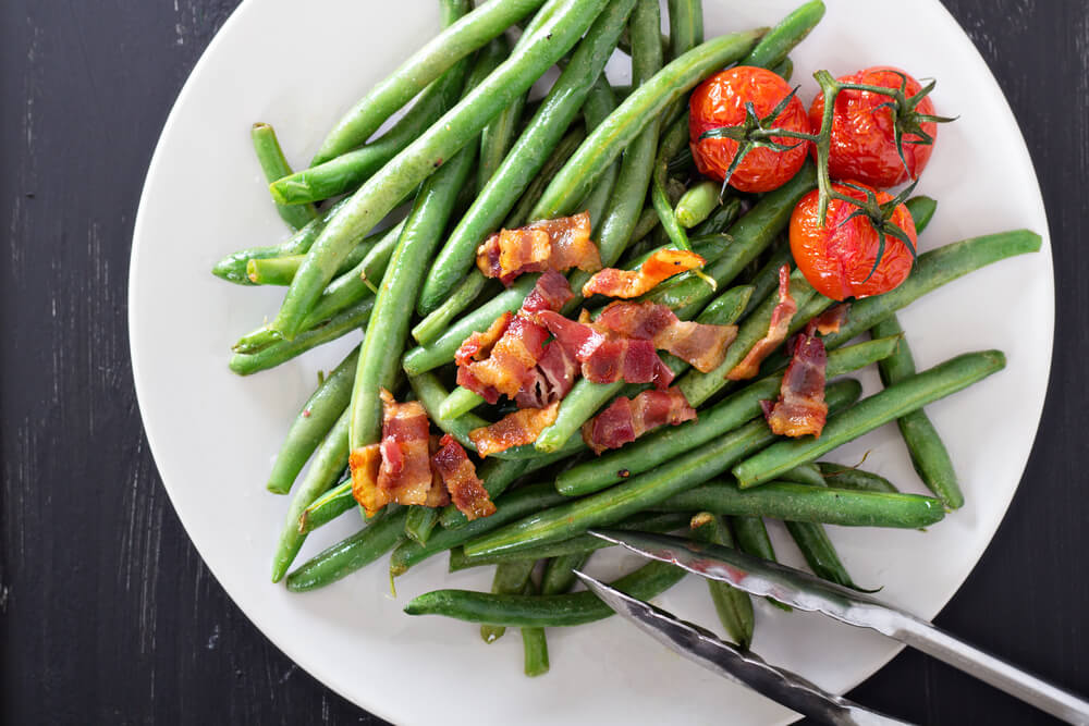 Slow Cooker Bacon Parmesan Green Beans, Low Carb, THM, Gluten Free - My  Table of Three My Table of Three