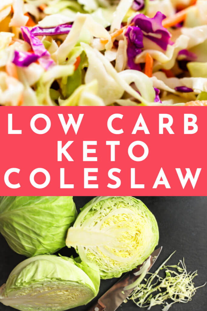 Memphis Style Keto Coleslaw | How to make the perfect low carb coleslaw! Find out the secret to making homemade crispy coleslaw that’s low carb, sugar-free & perfect for the keto diet! This classic creamy keto coleslaw recipe with mayo has only 3.2 net carbs & all the flavor of the traditional Southern recipe! Get the secret to making the perfect coleslaw & this easy keto coleslaw recipe for your next BBQ or summer dinner here! #keto #lowcarb #coleslaw #sidedish 