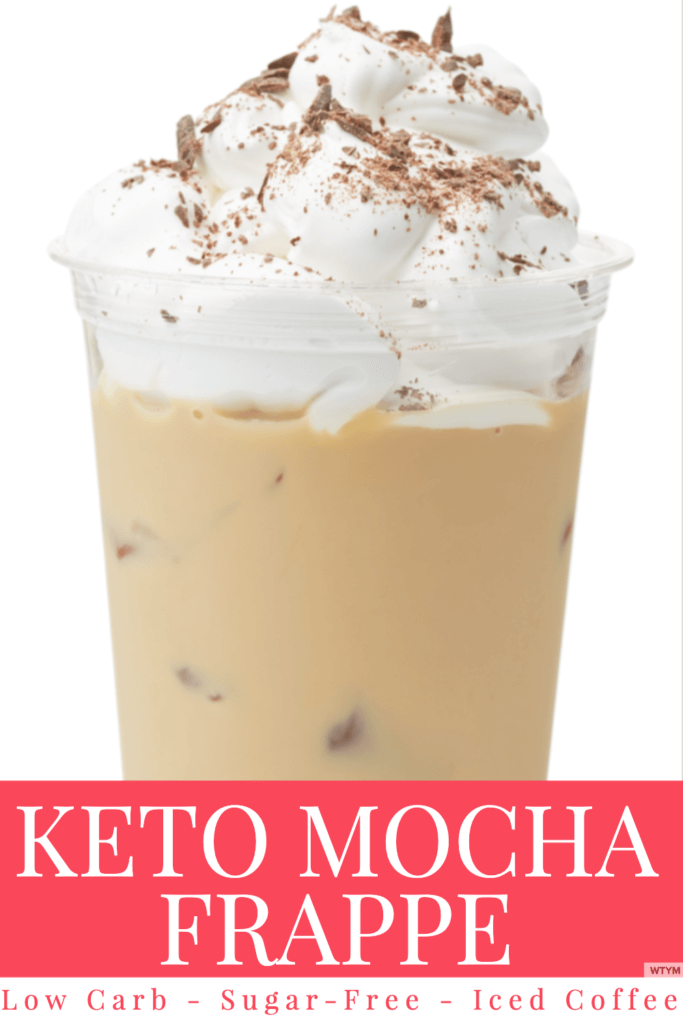 Super Easy Keto Mocha Frappe | Easy iced keto coffee recipe with MCT! Meet your new favorite Starbucks copycat recipe: the iced keto mocha coffee drink that you can make in 5 minutes with 3 ingredients! If you’re looking for a keto breakfast coffee, then you need this low carb coffee drink with .9 carbs & no sugar! This is the best homemade keto coffee mocha drink that gives you energy & helps you burn fat throughout the day! #keto #ketorecipes #ketodrinks #drinks #sugarfree


