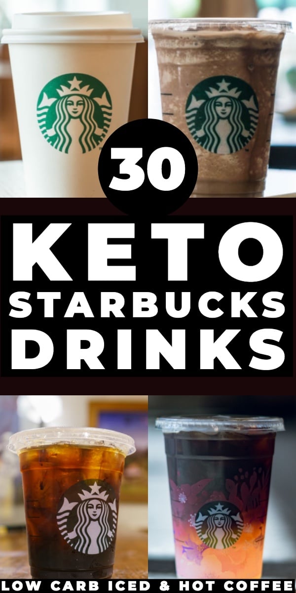 30+ Ways To Order Keto Drinks From Starbucks [Starbucks Secret Menu]