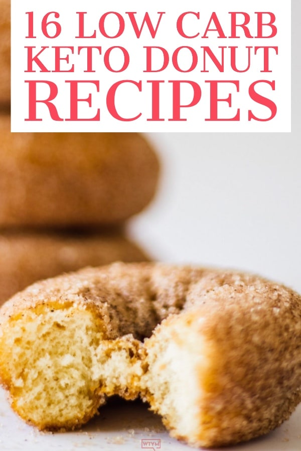 Insanely-Easy Keto Donuts: 16 Low Carb Donut Recipes