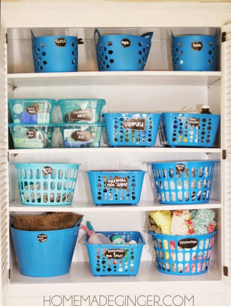 75 Genius Dollar Store Hacks That’ll Organize Every Room - Homemade Ginger
