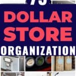 dollar store organization