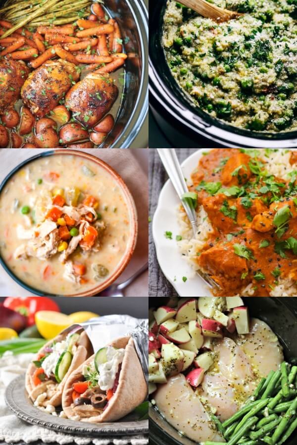 65 Healthy Crockpot Dinner Recipes! Easy slow cooking meals for family dinner! From healthy crockpot chicken, soups, beef, & vegetarian meals to low carb, keto slow cooking crockpot recipes consider dinner for the month covered! Lose weight & eat healthy - the easy way! #lowcarb #keto #ketorecipes #DinnerRecipes #CrockpotRecipes #Healthy #dinner #healthycrockpotrecipes #crockpot #SlowCooker #SlowCookerRecipes

