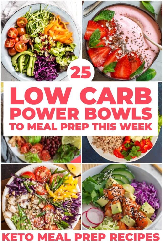 25 Low Carb Power Bowls To Add To Your Keto Meal Prep Line-Up