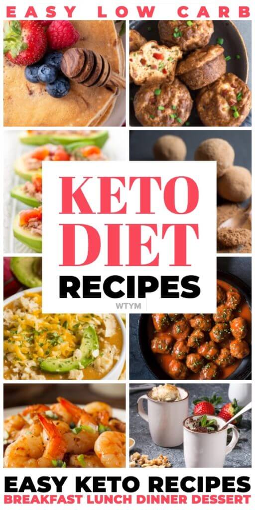 The best easy keto recipes for weight loss on the ketogenic diet! From quick keto dinner meals, to on the go keto lunches, keto breakfast recipes, keto snacks and easy keto dessert recipes this keto diet recipe menu is filled with the best keto recipes for weight loss & meal prep on a budget! Perfect place for beginners to start! #keto #ketorecipes #ketogenicrecipes #lowcarb #lowcarbrecipes #lchf