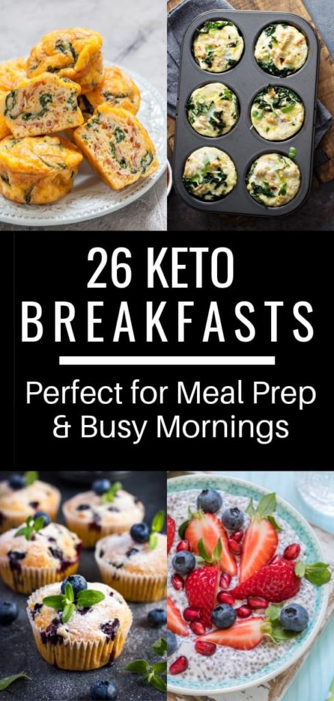 26 delicious and filling keto breakfast recipes to jumpstart your day! These low carb, high protein ketogenic breakfast recipes are the best fat burning breakfasts that will give you energy while helping you burn fat and lose weight quickly - in other words, you won’t feel like you’re starving! Perfect for meal prep and beginners!  #ketorecipes #keto #healthybreakfastrecipes #ketogenicdiet #cleaneating