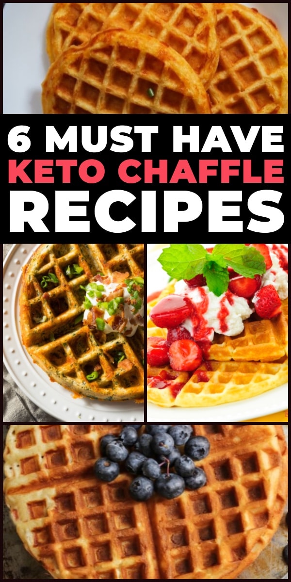 Top 6 Keto Chaffle Recipes (Epic Sweet & Savory Keto Chaffles)