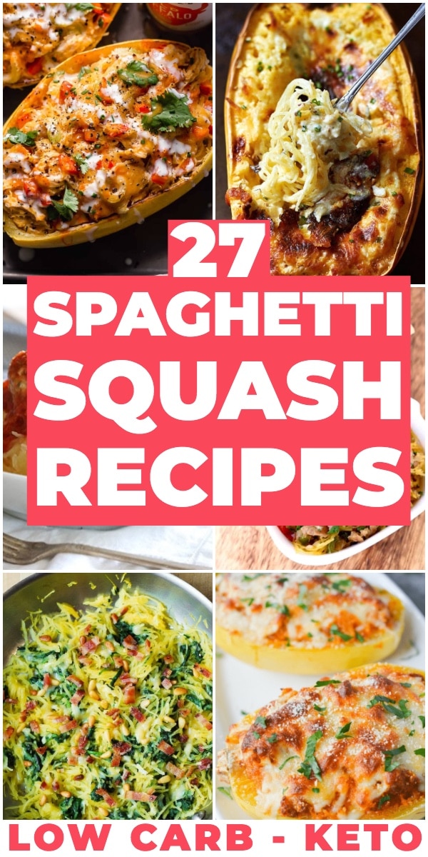 27 Keto Spaghetti Squash Recipes That Are Pure Genius