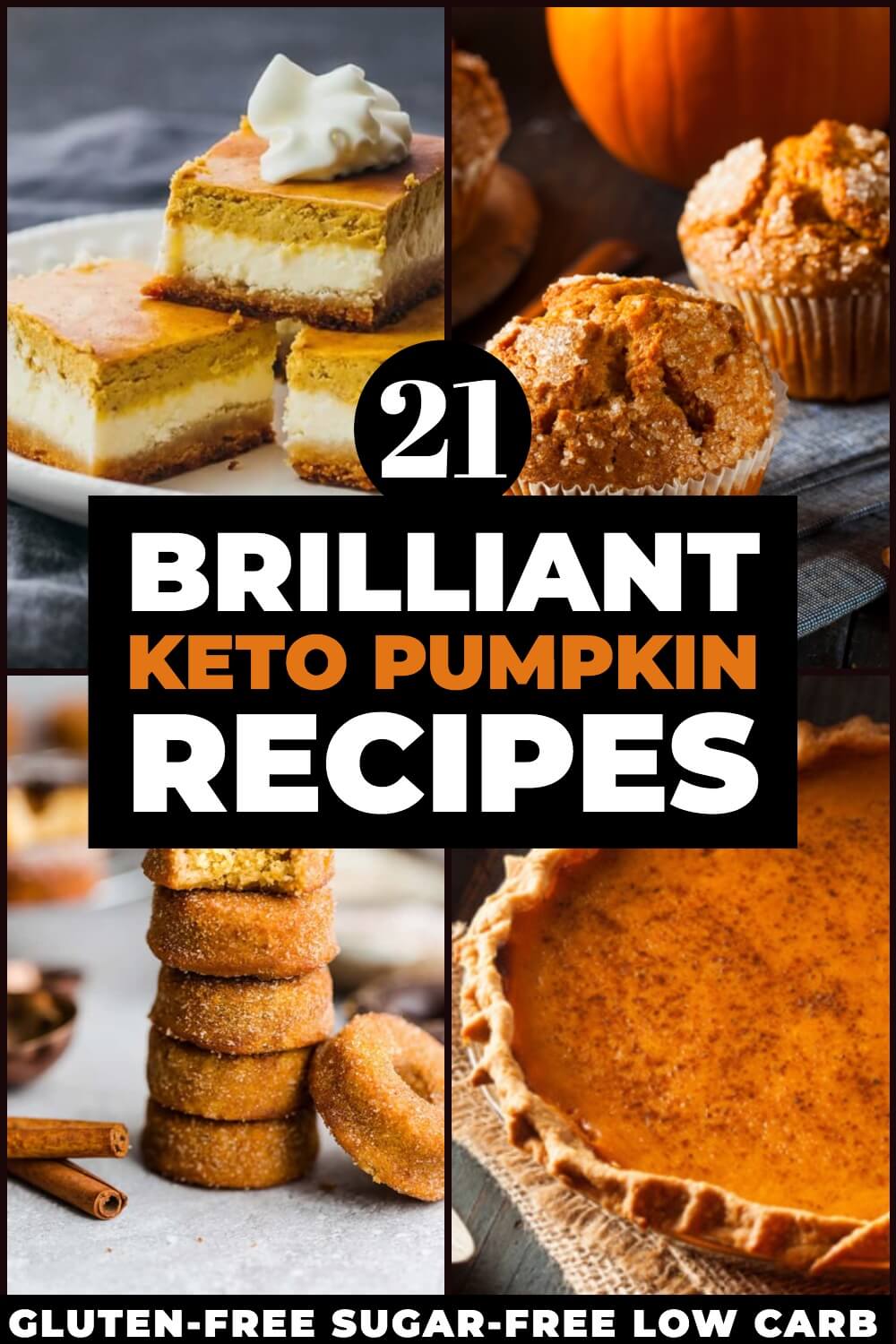 Keto Pumpkin Recipes! Easy Low Carb Pumpkin Desserts & Treats