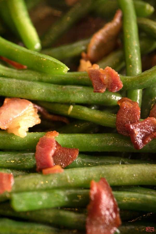 Keto Green Beans With Bacon (Easy Stove Top or Crock Pot Side)