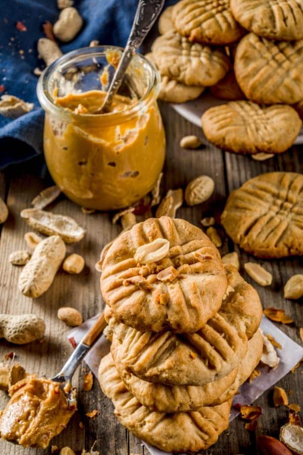 kid-friendly snack recipes healthy peanut butter cookies