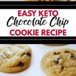 keto chocolate chip cookie