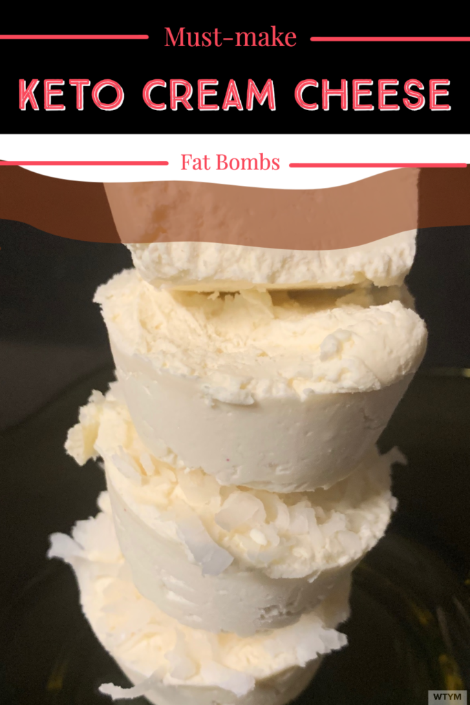 Keto Cream Cheese Fat Bombs taste like a vanilla cheesecake without the carbs or the work! Learn how to make the easiest no-bake keto dessert with cream cheese, coconut oil, vanilla, and cream (with or without berries)  in a few simple steps! #keto #fatbombs #healthy #healthyrecipes #lowcarb #ketorecipes #glutenfree #vegetarian #summer #dessert 