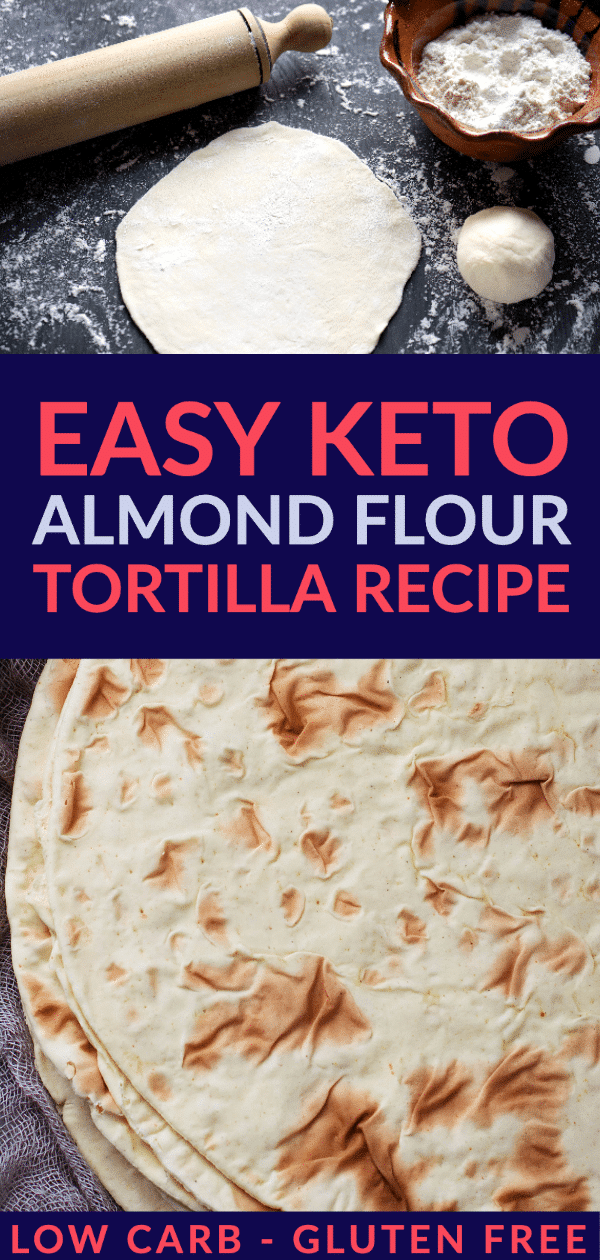 Easy Almond Flour Tortilla Recipe (Keto, GlutenFree, GrainFree)