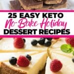 no bake keto desserts