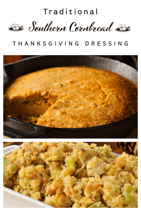 Southern Thanksgiving Cornbread Dressing Recipe