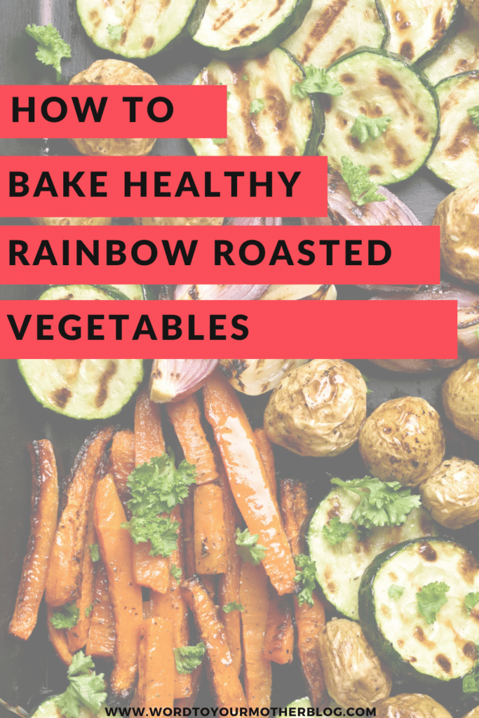 Make the BEST Rainbow Roasted Vegetables with this easy healthy recipe! Learn how to Roast Vegetables in the oven with this quick Sheet Pan method with seasoning ideas, veggie cooking tips and times, plus more recipe ideas. Healthy Oven Roasted Vegetables are a delicious side dish for any meal. Roasted Veggies are perfect for meal prep, quick weeknight meals, or serving a crowd during the holidays like Thanksgiving! Vegan + Gluten-Free +low carb options