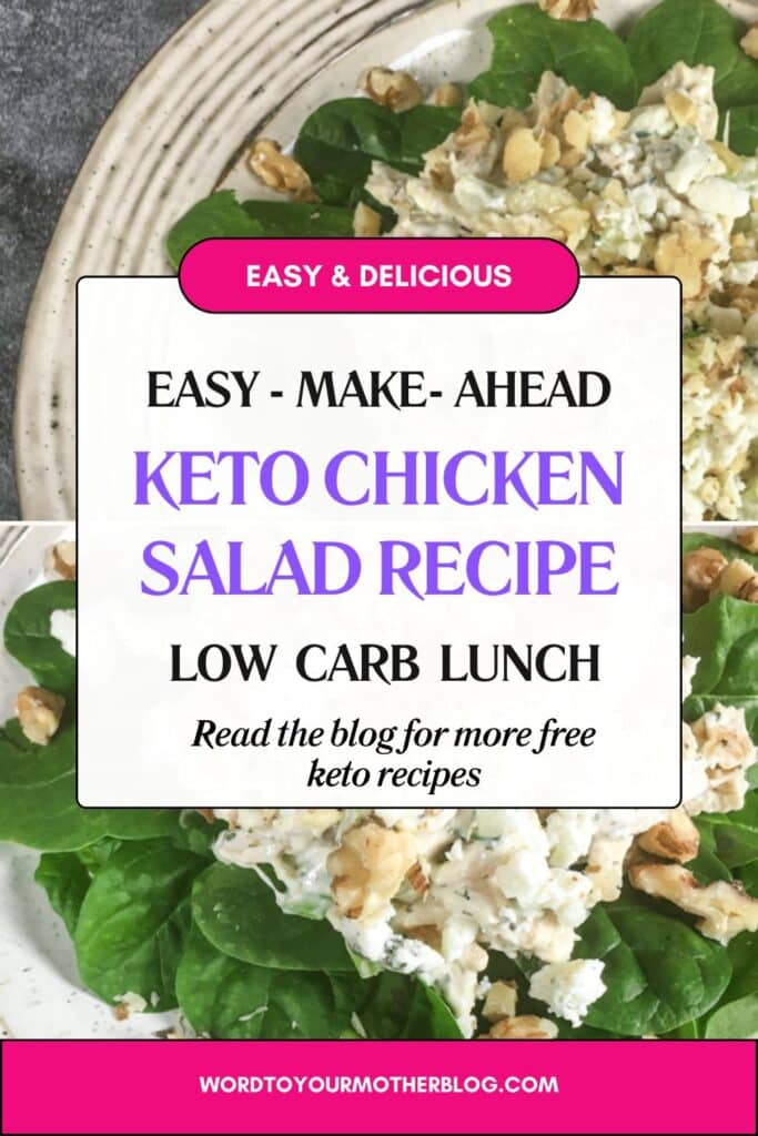 keto chicken salad