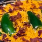 This Keto Chicken Jalapeno Popper Casserole with bacon is what an easy