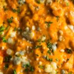 Keto Buffalo Chicken Dip! If you need an easy keto appetizer check out this low carb Buffalo Chicken Dip recipe with chicken