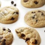 Keto Chocolate Chip Cookies made with almond flour are a family favorite! If you’re looking for a healthy chocolate chip cookie that’s crispy on the outside
