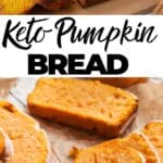 keto pumpkin bread with almond flour flourless pumpkin loaf