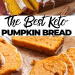 flourless pumpkin loaf recipe keto pumpkin bread with almond flour