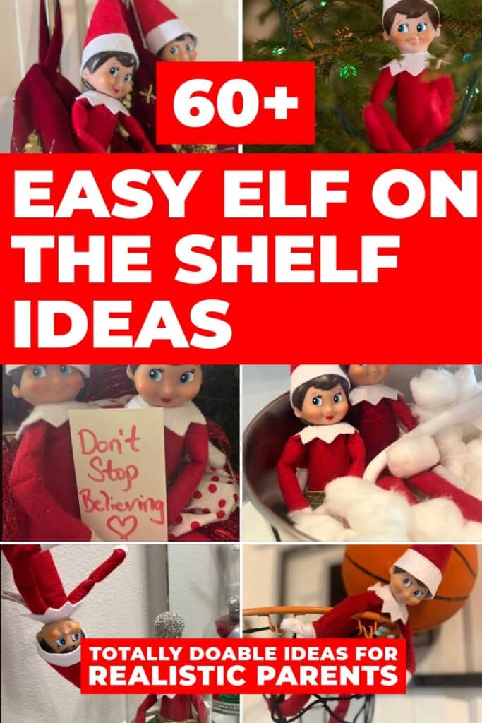 elf on the shelf ideas 