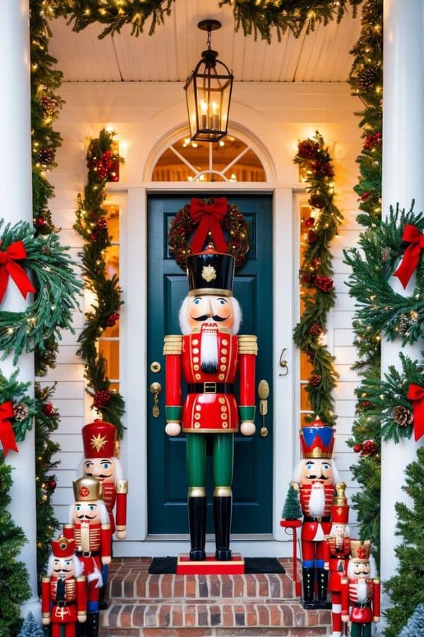 front porch Christmas decoration ideas