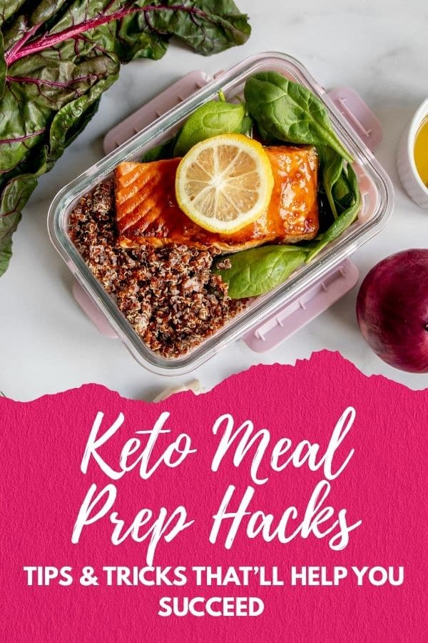 keto meal prep tips