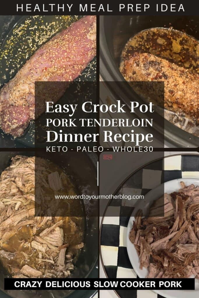 Slow Cooker Pork Tenderloin Recipe
