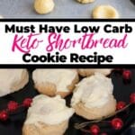 keto shortbread cookies