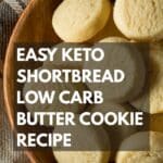 keto shortbread cookies