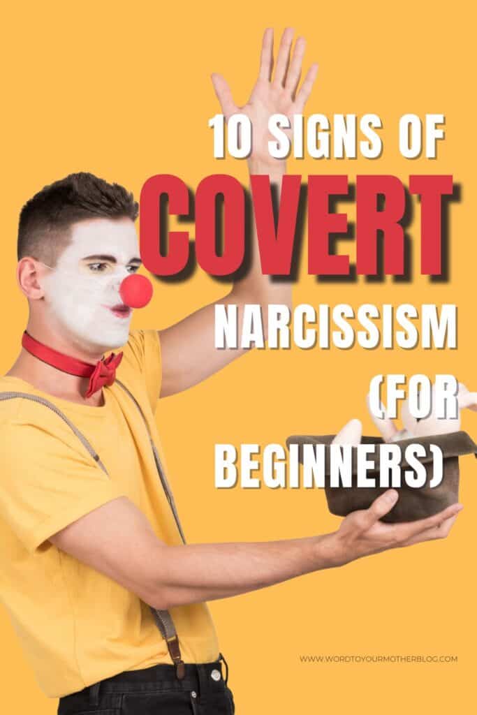 covert narcissism red flags 