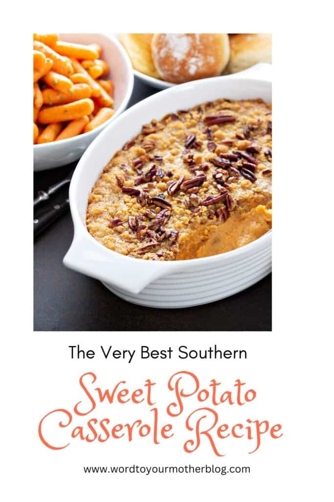 southern sweet potato casserole recipe