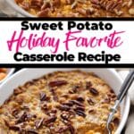 southern sweet potato casserole recipe