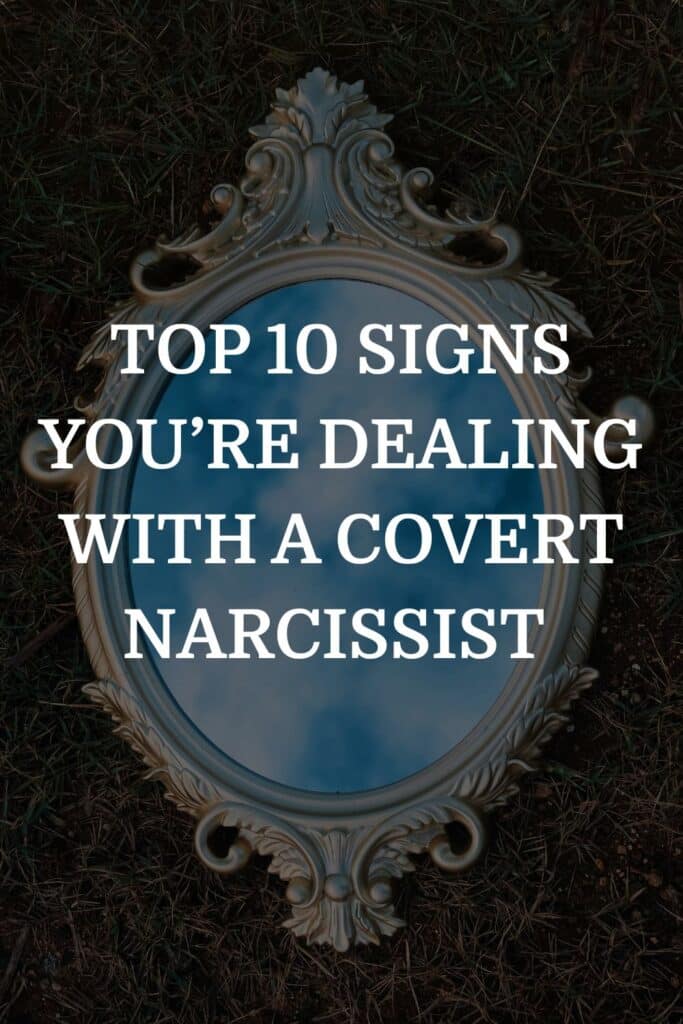 covert narcissist red flags