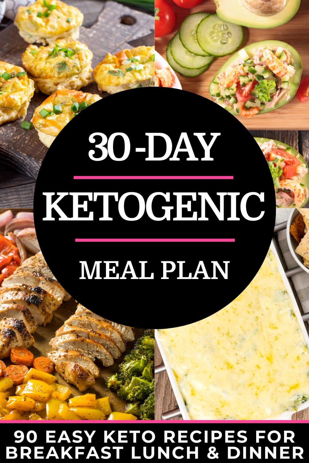90 Easy Keto Diet Recipes For Beginners: Free 30 Day Meal Plan