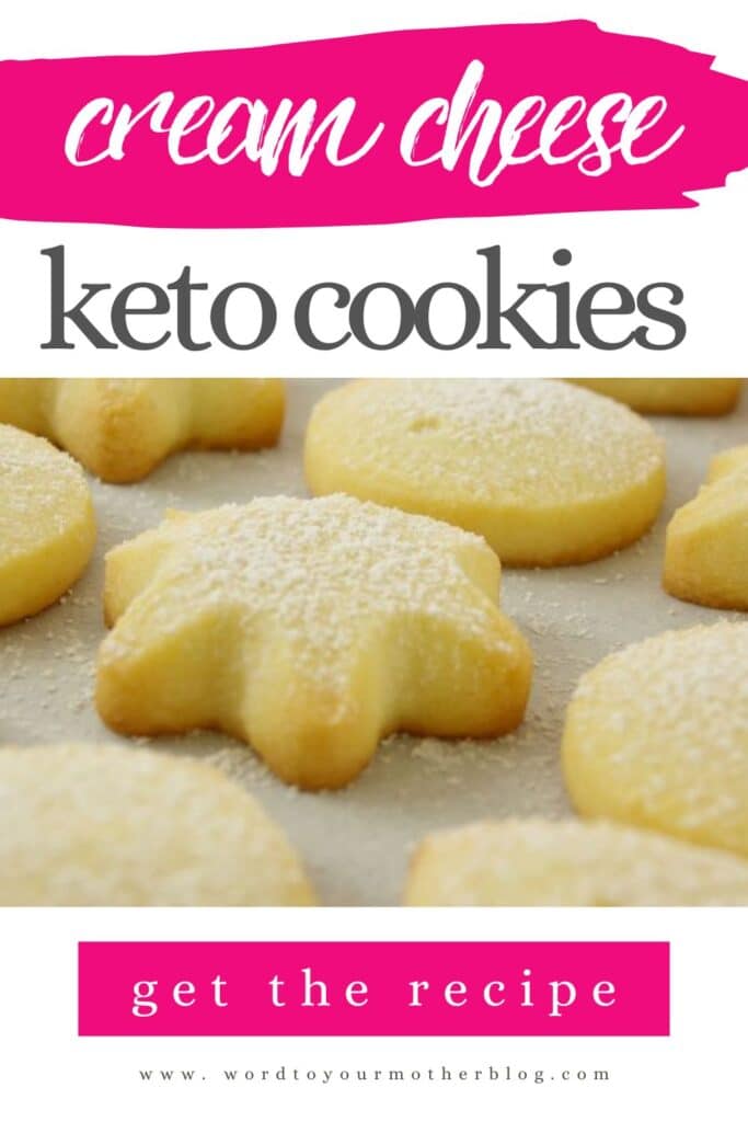 cream cheese keto cookie recipe 