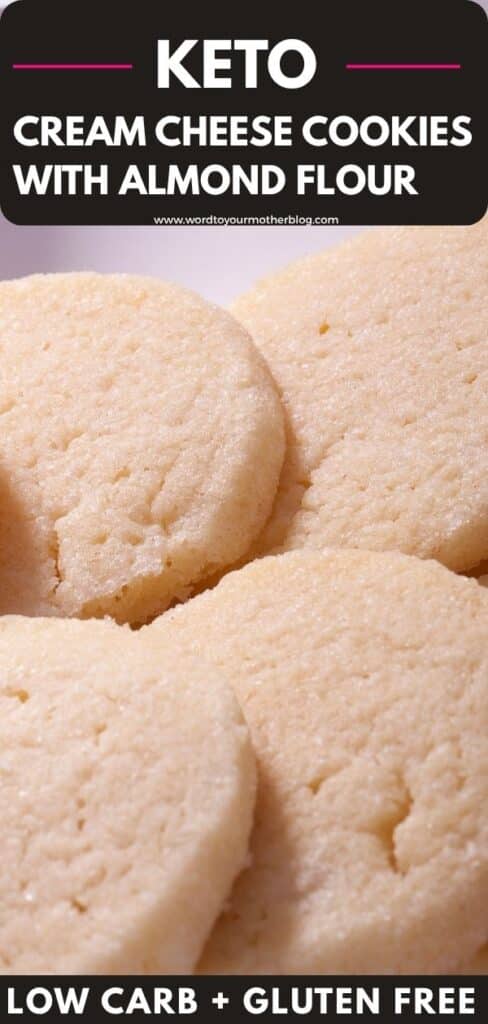 cream cheese keto cookies 