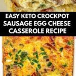 keto crockpot breakfast casserole