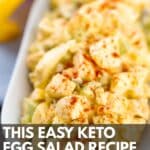 easy keto egg salad recipe
