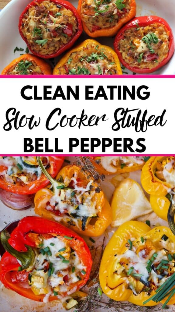 Slow Cooker Stuffed Bell Pepper Recipe