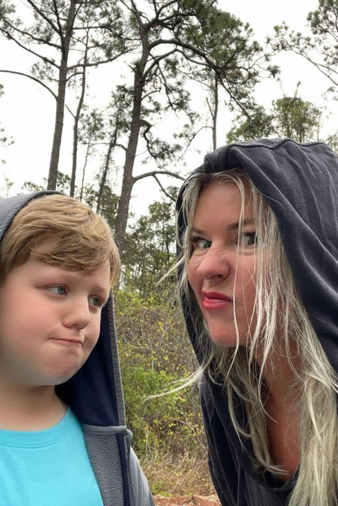 taking autistic child out in public