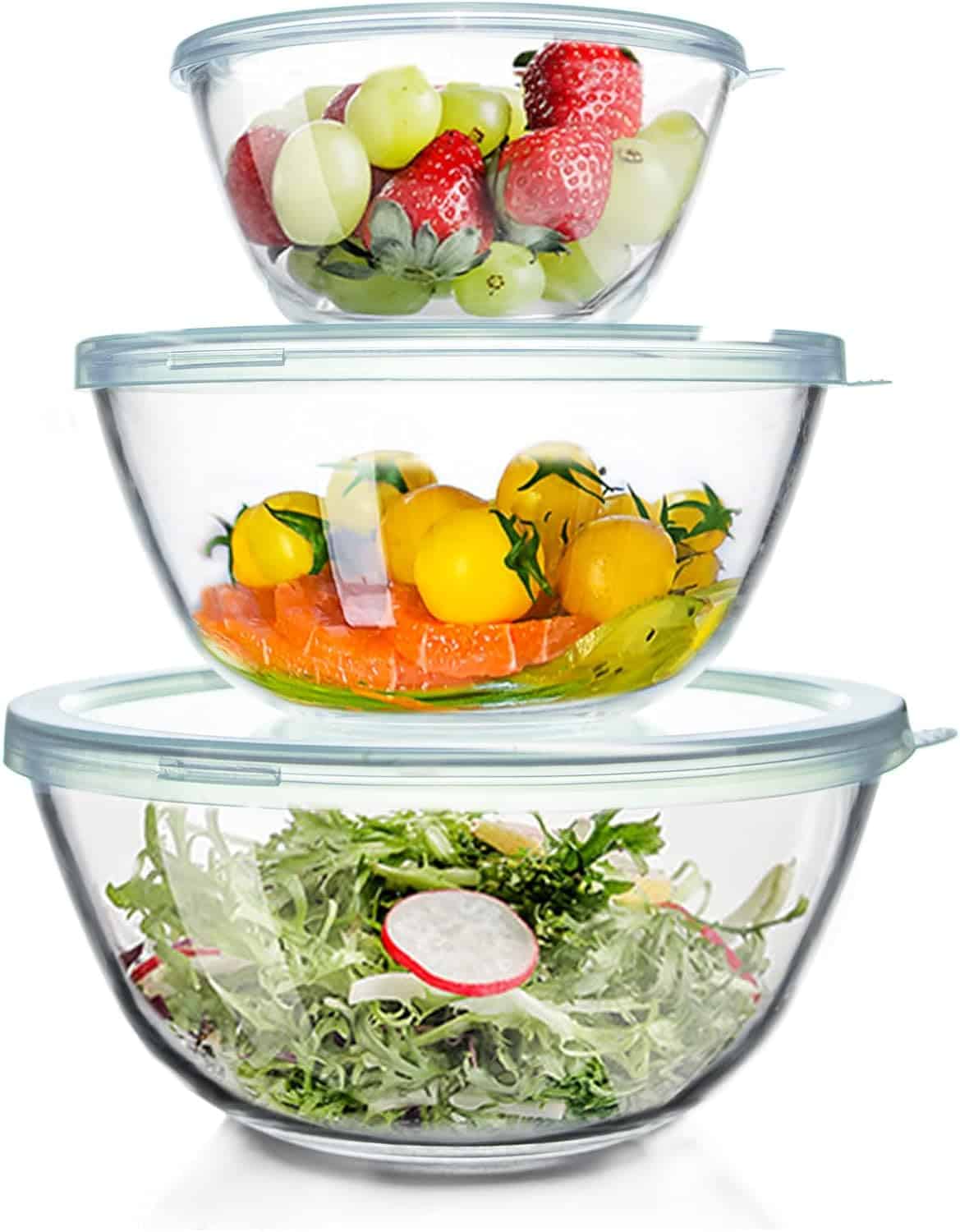 Glass Mixing Bowls 